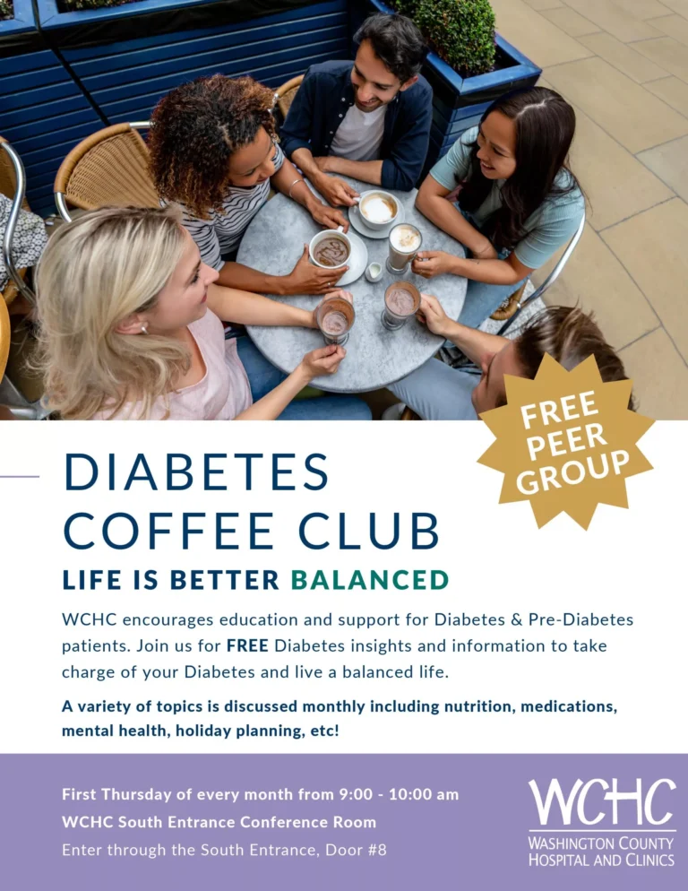 Diabetes Coffee Club Thursday at WCHC | KCII Radio